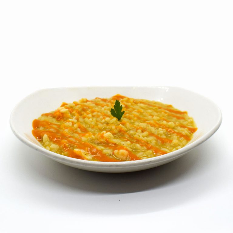 Arroz meloso con langostinos